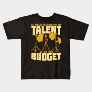 Photography Job Profession Photographer Gift Kids T-Shirt